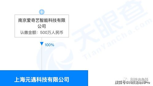 愛奇藝布局科技領(lǐng)域 成立上海元遇科技，拓展云計(jì)算與設(shè)備制造業(yè)務(wù)